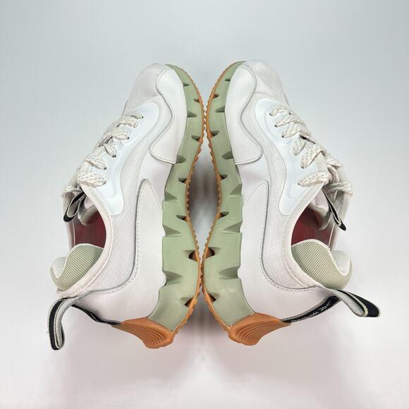 Reebok Womens Zig Dynamica White Green Athletic Running Shoes Women's Size 8 - Picture 7 of 11